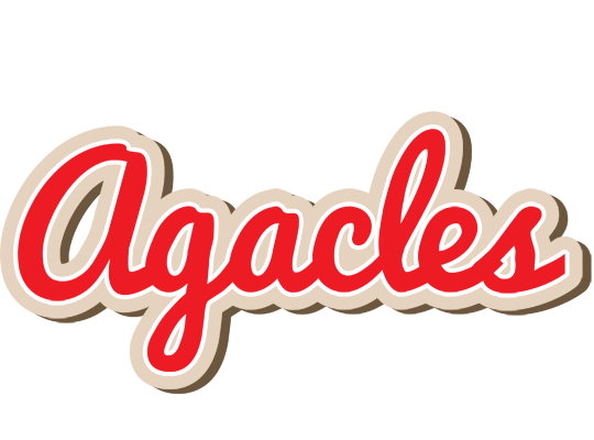 Agacles chocolate logo