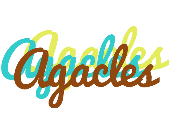 Agacles cupcake logo