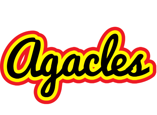 Agacles flaming logo