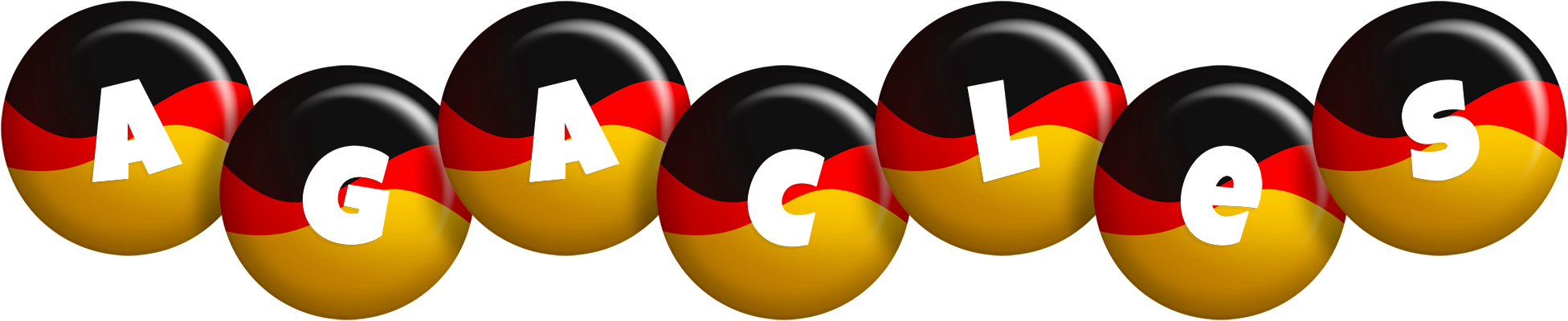 Agacles german logo