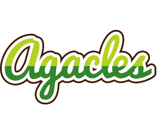 Agacles golfing logo