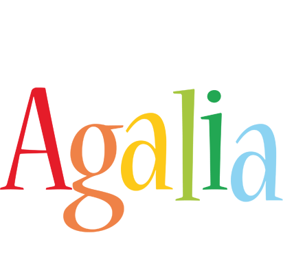 Agalia birthday logo
