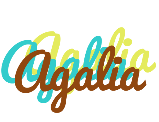 Agalia cupcake logo