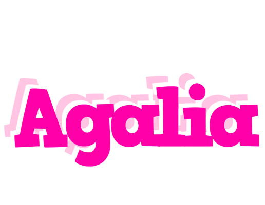 Agalia dancing logo