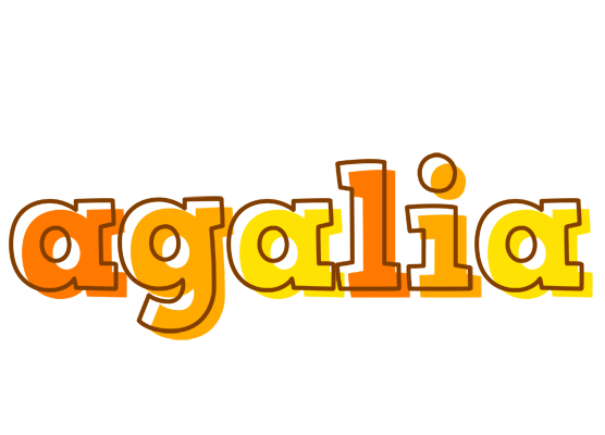 Agalia desert logo