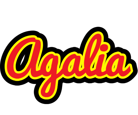Agalia fireman logo