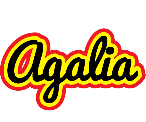 Agalia flaming logo