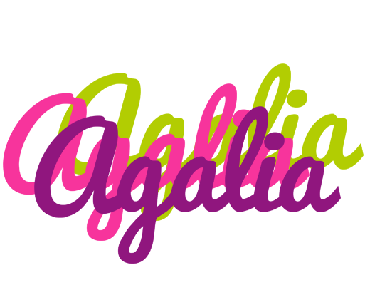 Agalia flowers logo