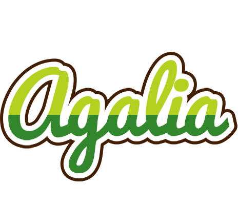 Agalia golfing logo