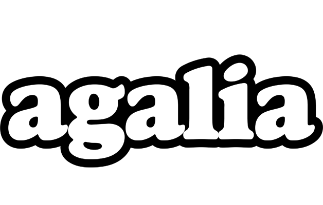 Agalia panda logo
