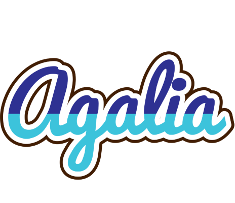 Agalia raining logo