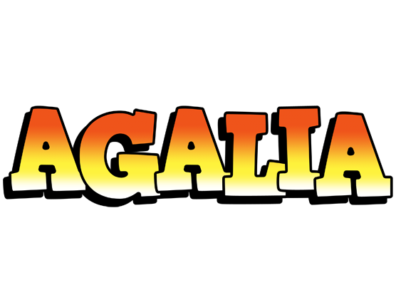 Agalia sunset logo