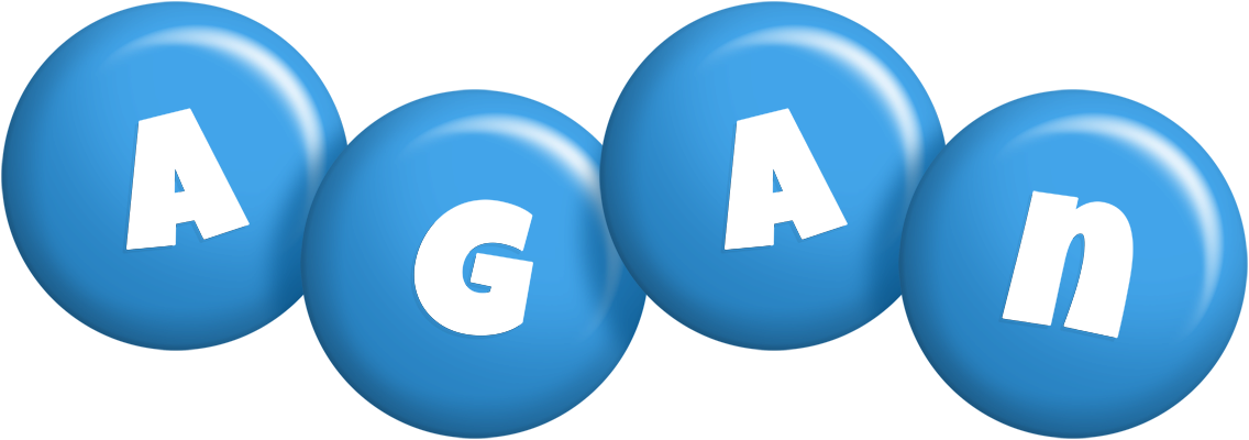 Agan candy-blue logo