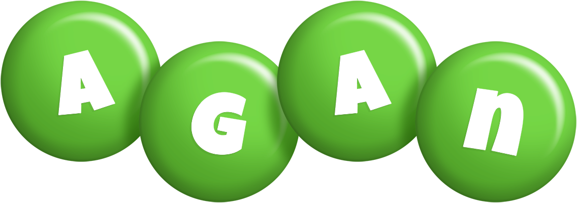 Agan candy-green logo