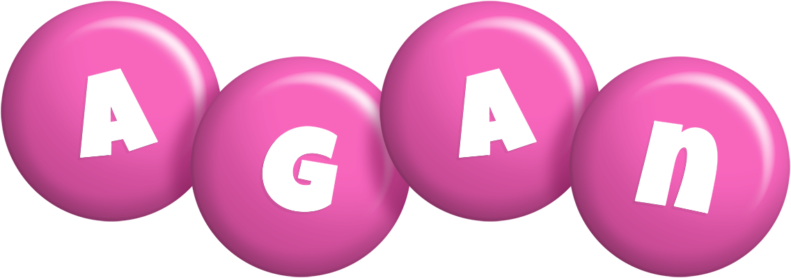 Agan candy-pink logo