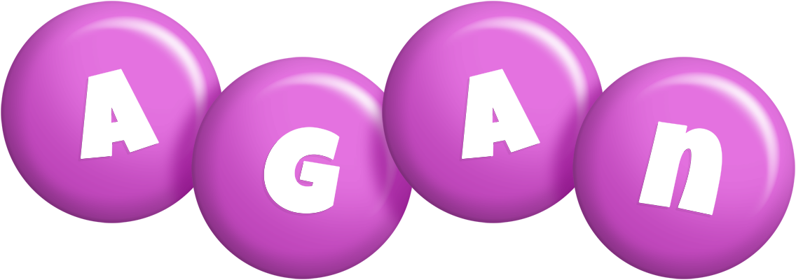 Agan candy-purple logo