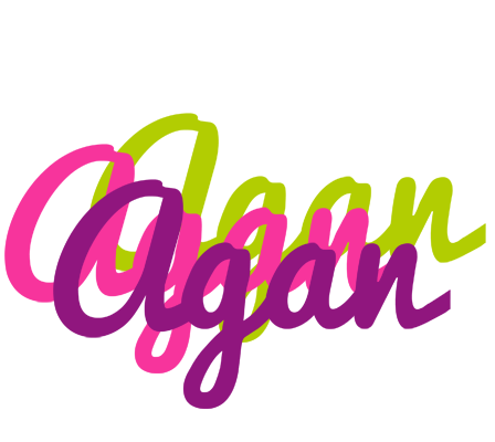 Agan flowers logo