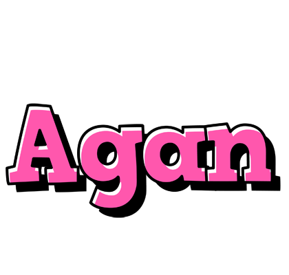 Agan girlish logo