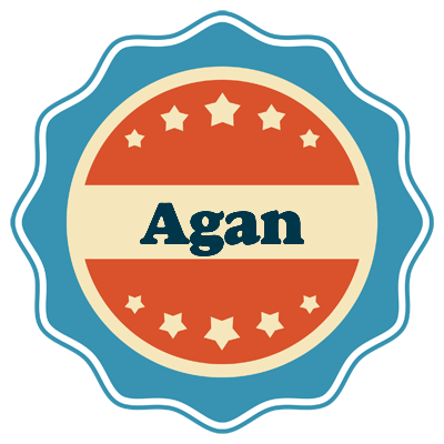 Agan labels logo