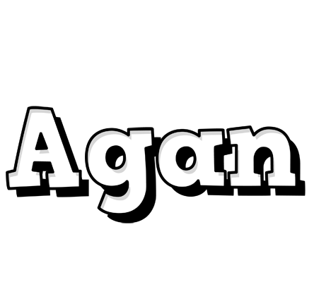 Agan snowing logo