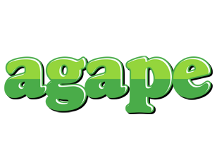 Agape apple logo