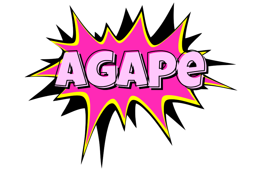 Agape badabing logo