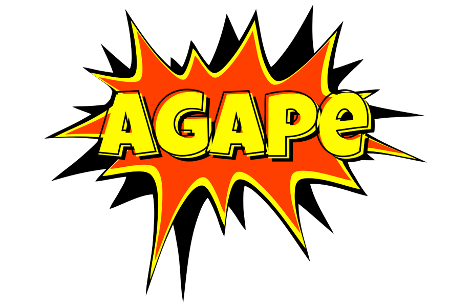 Agape bazinga logo
