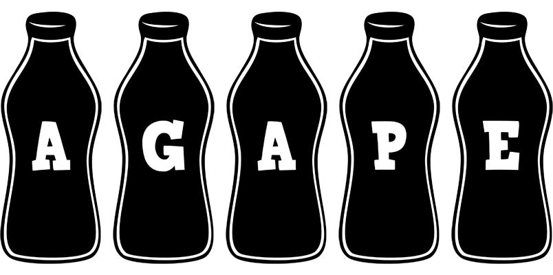 Agape bottle logo