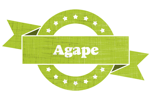 Agape change logo