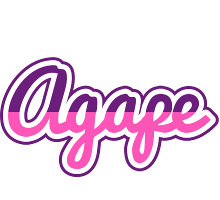 Agape cheerful logo