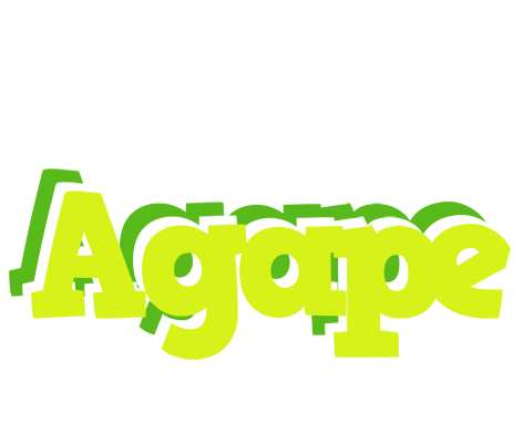 Agape citrus logo