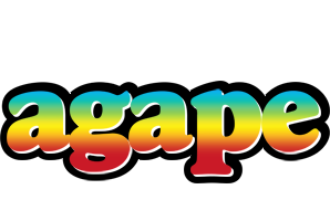 Agape color logo