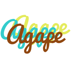 Agape cupcake logo