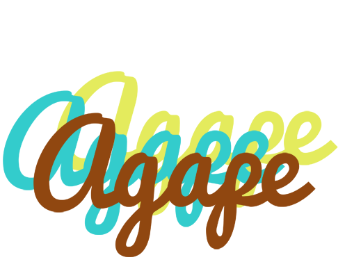 Agape cupcake logo