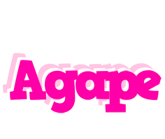 Agape dancing logo