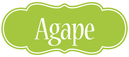 Agape family logo