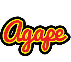 Agape fireman logo