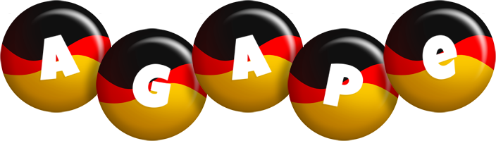 Agape german logo
