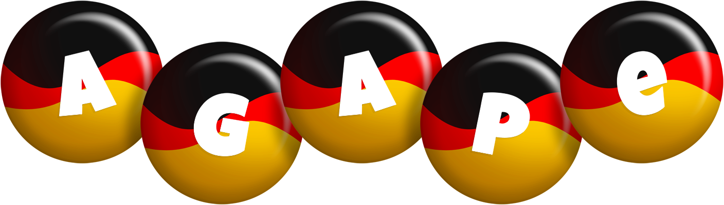 Agape german logo