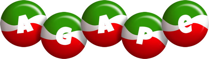 Agape italy logo