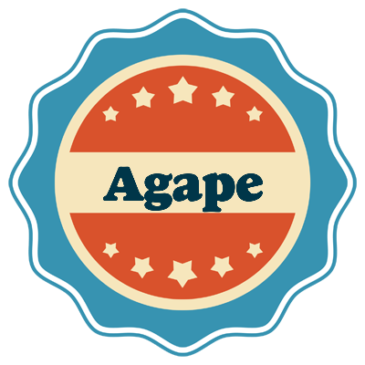 Agape labels logo
