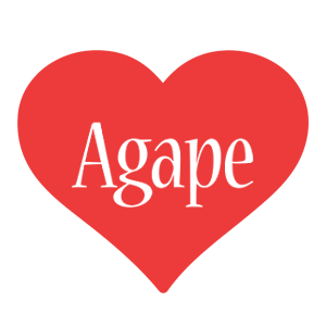 Agape love logo