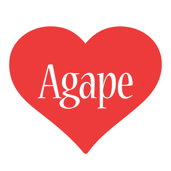 Agape love logo