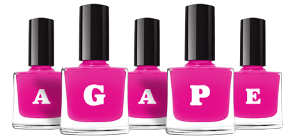 Agape nails logo