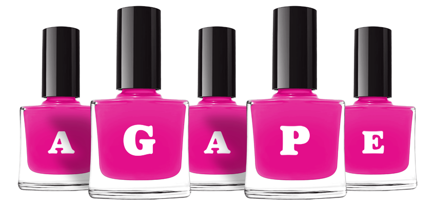 Agape nails logo