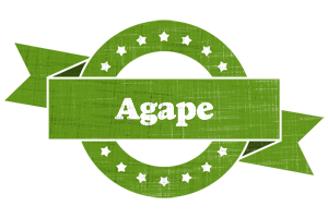 Agape natural logo