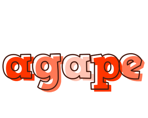 Agape paint logo