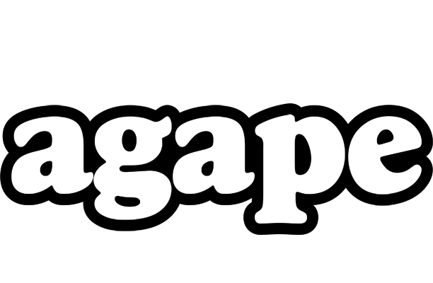 Agape panda logo