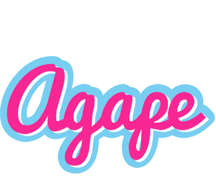 Agape popstar logo