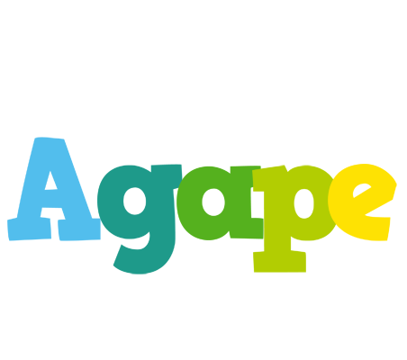 Agape rainbows logo